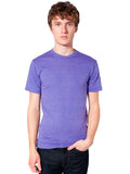 American Apparel Men's Unisex Tri-Blend Short Sleeve Track Shirt